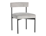 Seneca Dining Chair - Black  Polo Club Stone