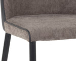 Klaus Dining Chair - Sparrow Grey / Napa Black