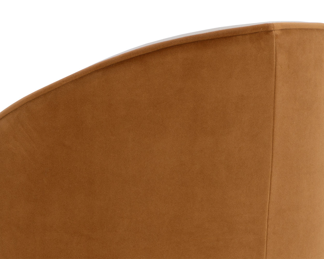 Cavoli Swivel Dining Chair - Meg Taupe / Meg Gold