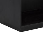 Algarve Nightstand - Black / Champagne Gold