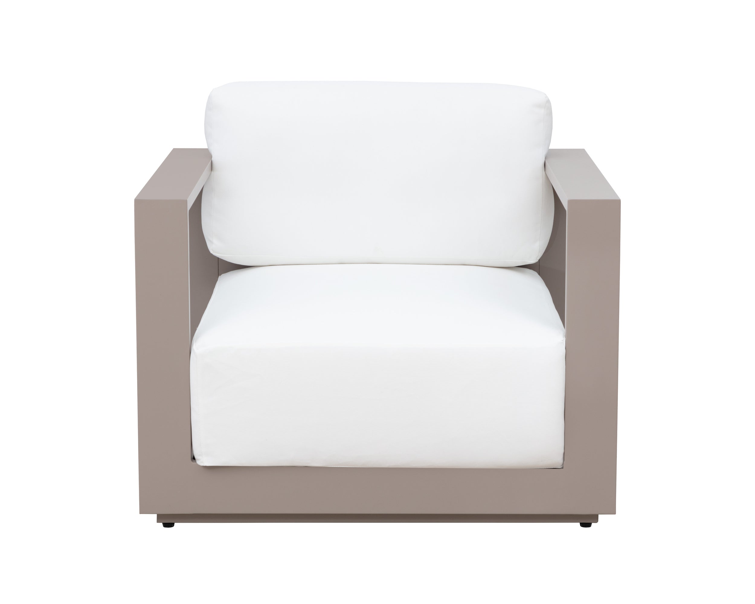 Tavira Armchair - Greige  Stinson White