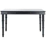 Safavieh Noely Single Drawer Writing Desk , DSK3500 - Black / Gold