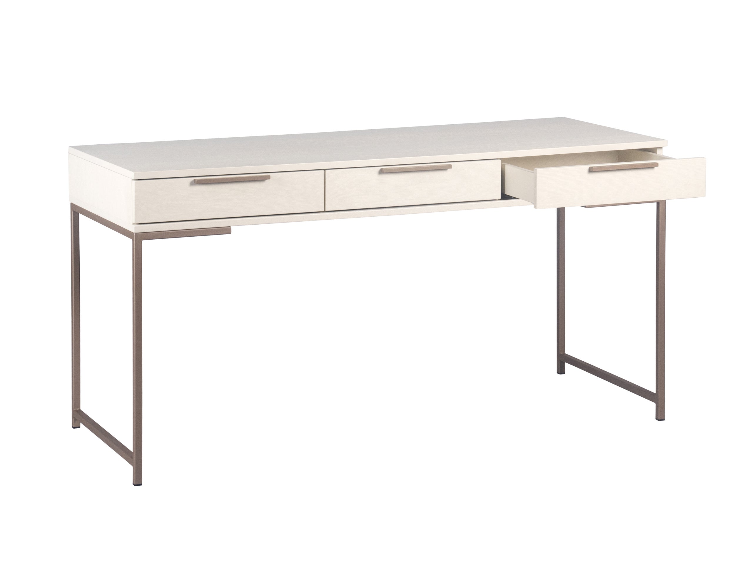 Rebel Desk - Champagne Gold  Cream