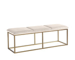 Alley Bench - Burnished Brass  Piccolo Prosecco