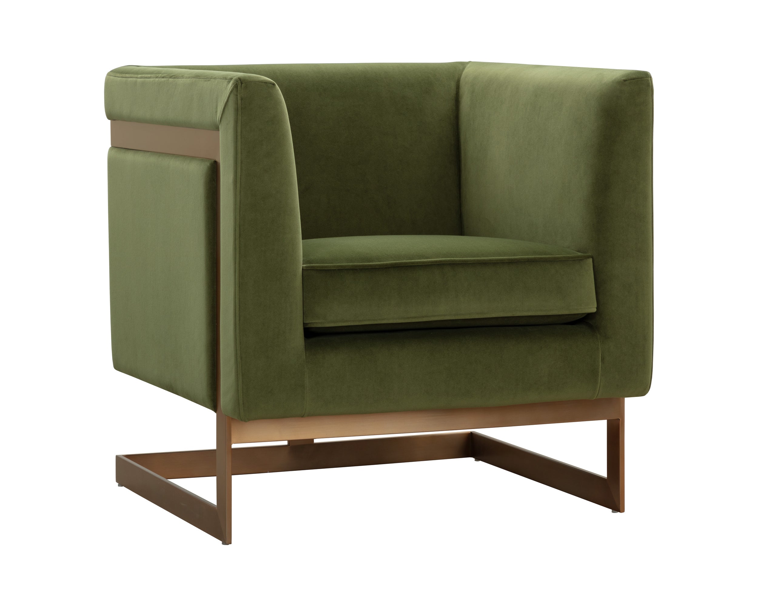 Yvette Armchair - Gold  Meg Olive