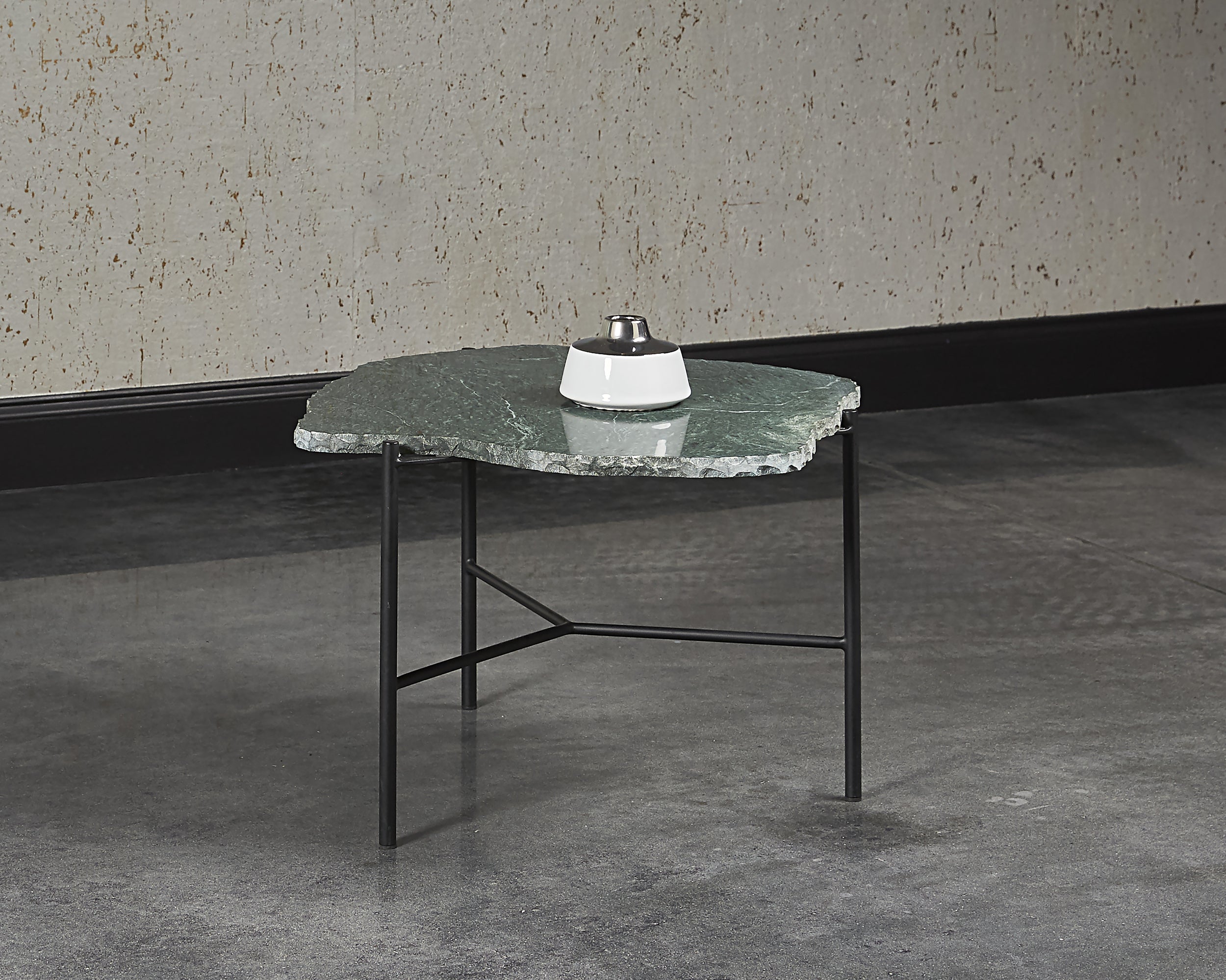 Saunders Coffee Table Top - Green Marble