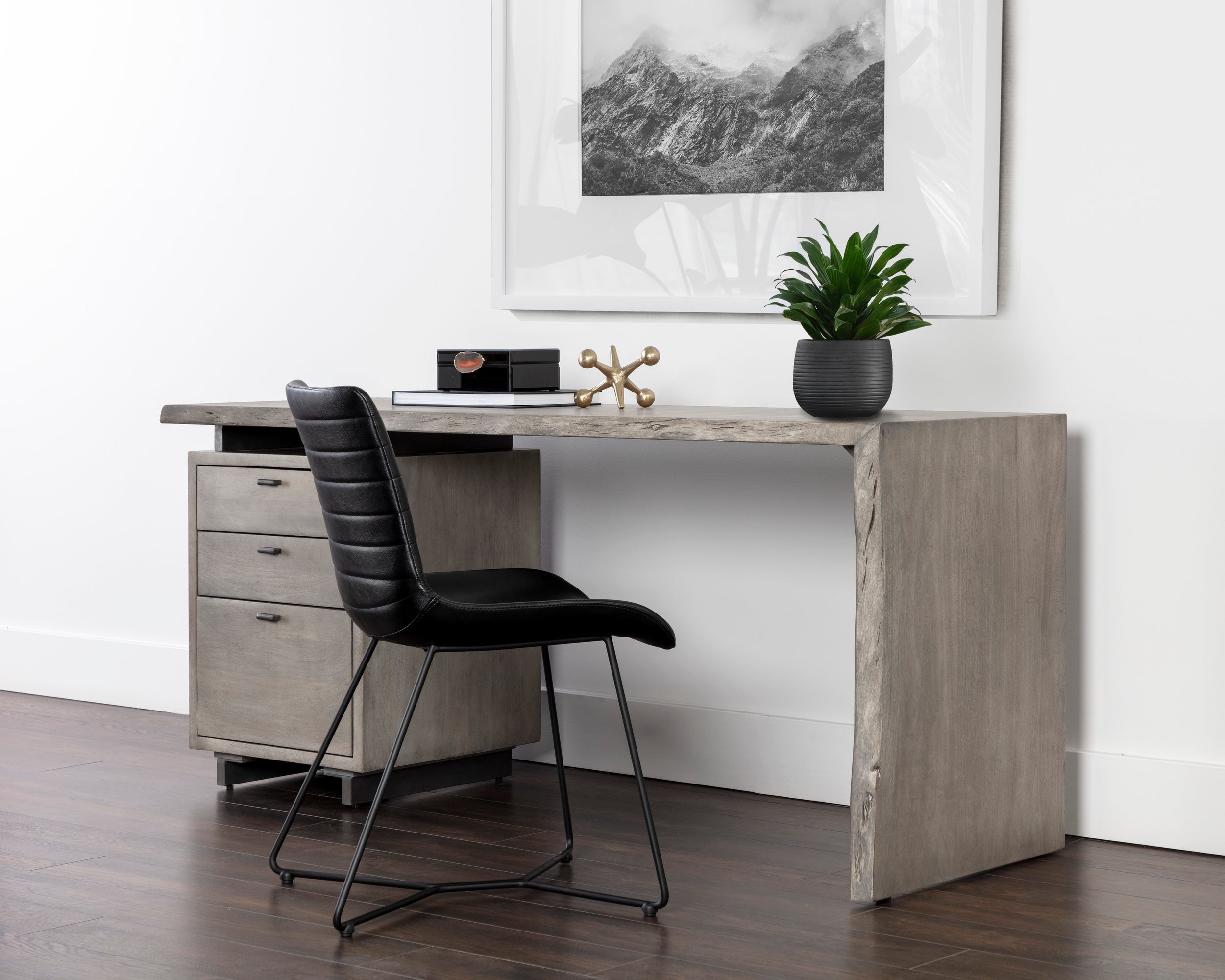 Lewis Desk - Grey