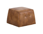 Aspen Ottoman - Tobacco Tan