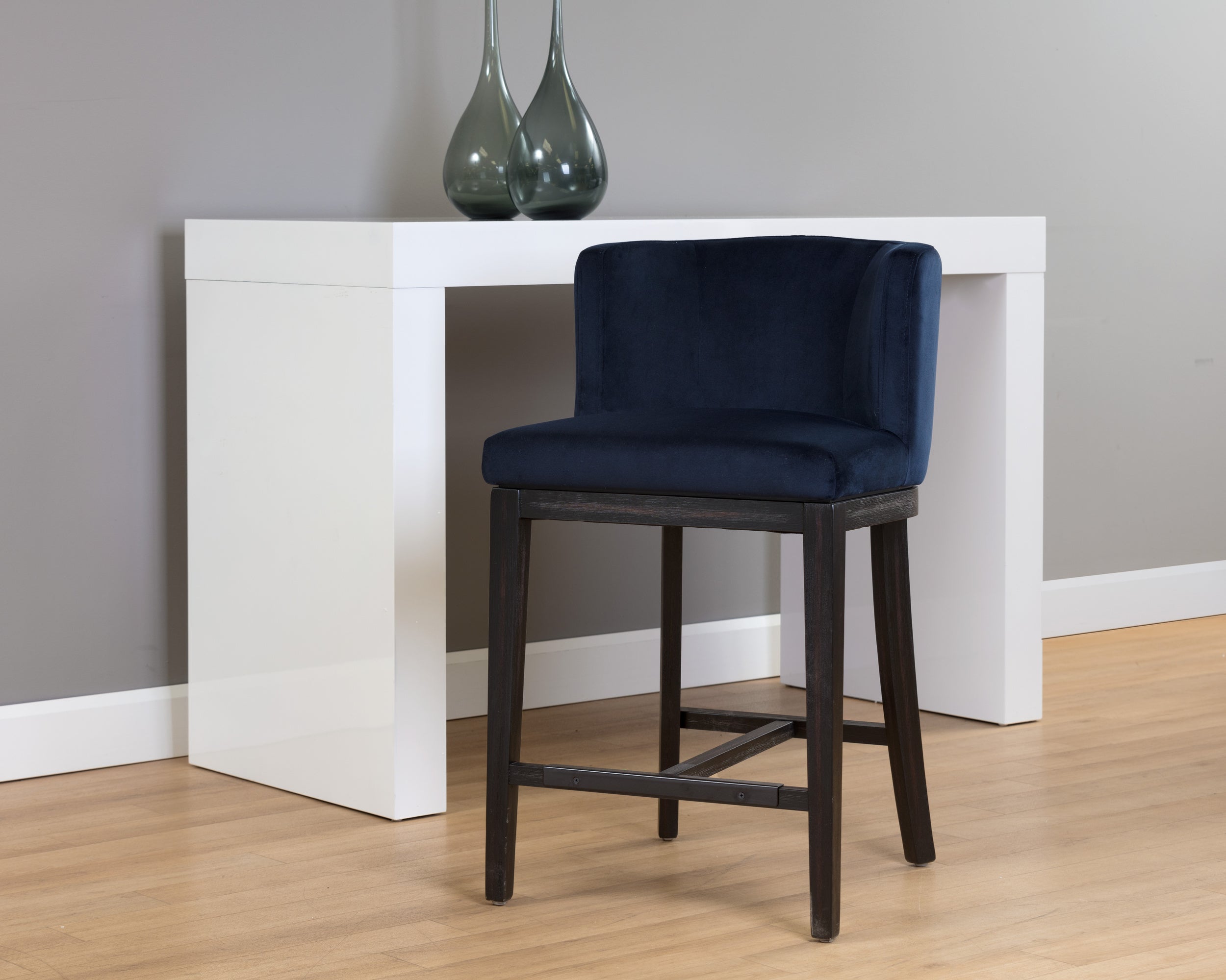 Hayden Counter Stool - Metropolis Blue