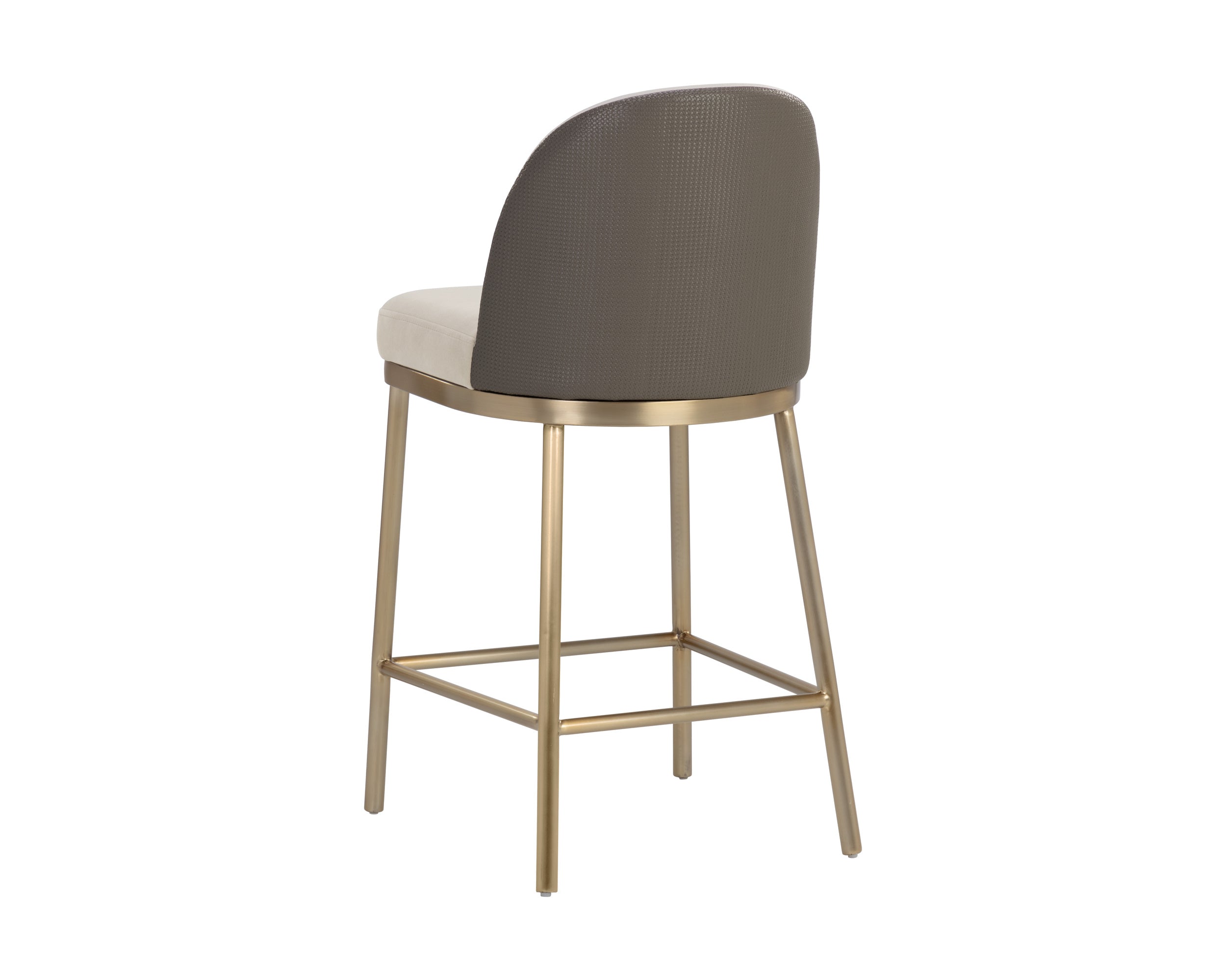 Lavania Counter Stool - Meg Taupe / Porcini Taupe