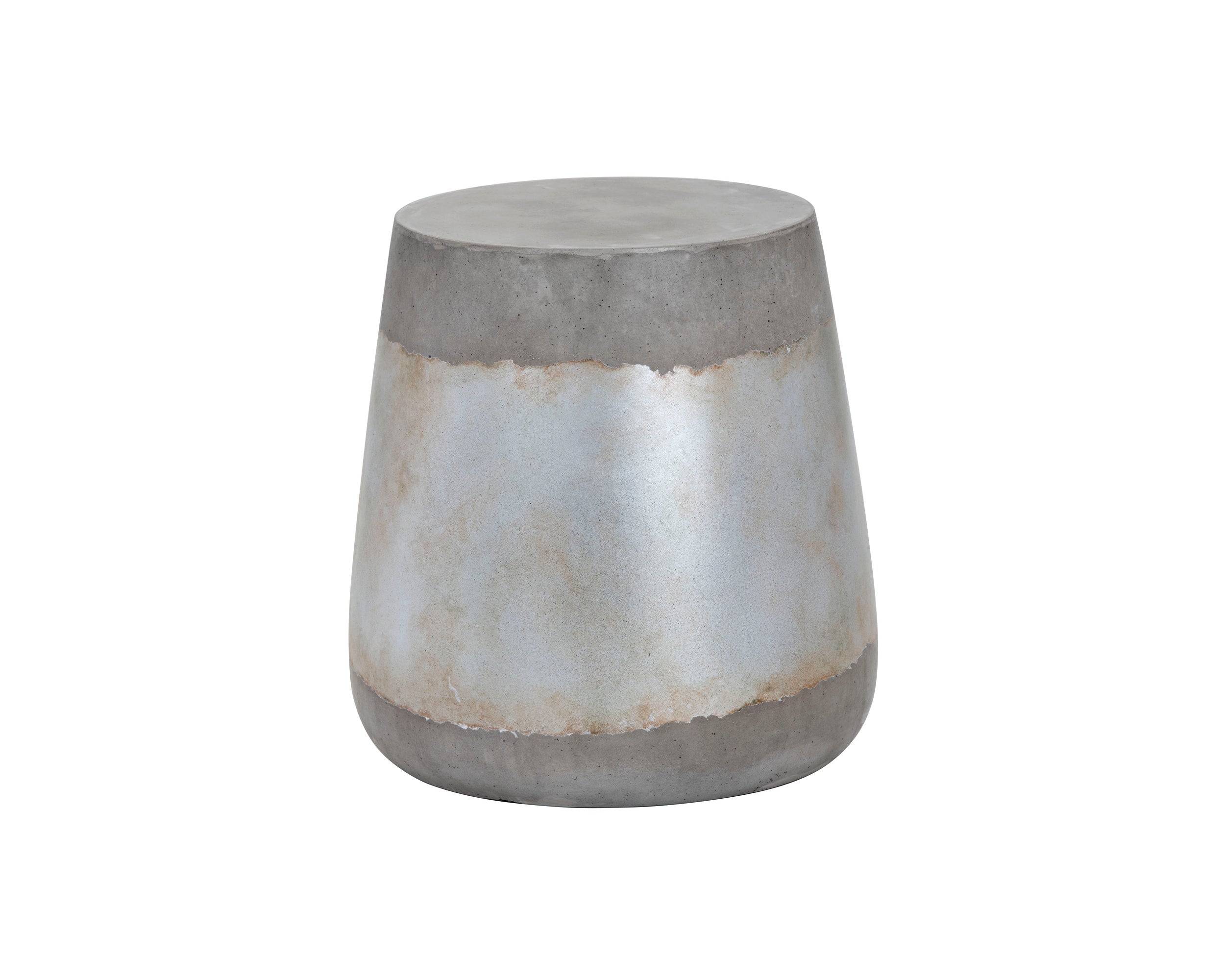 Aries End Table - Silver