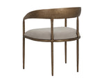 Zanatta Dining Armchair - Zenith Taupe Grey