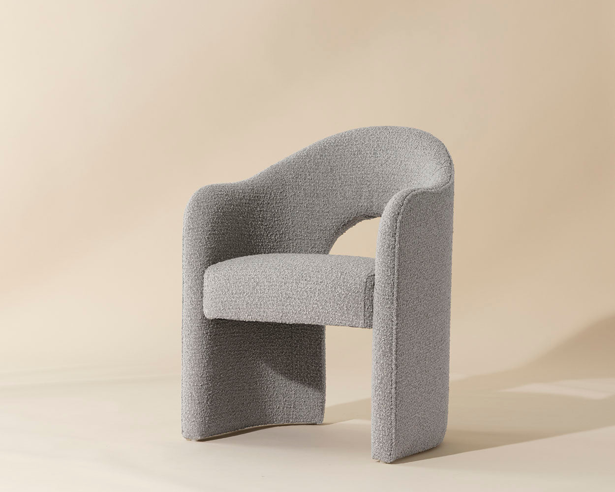 Anaya Dining Armchair - Altro Cappuccino