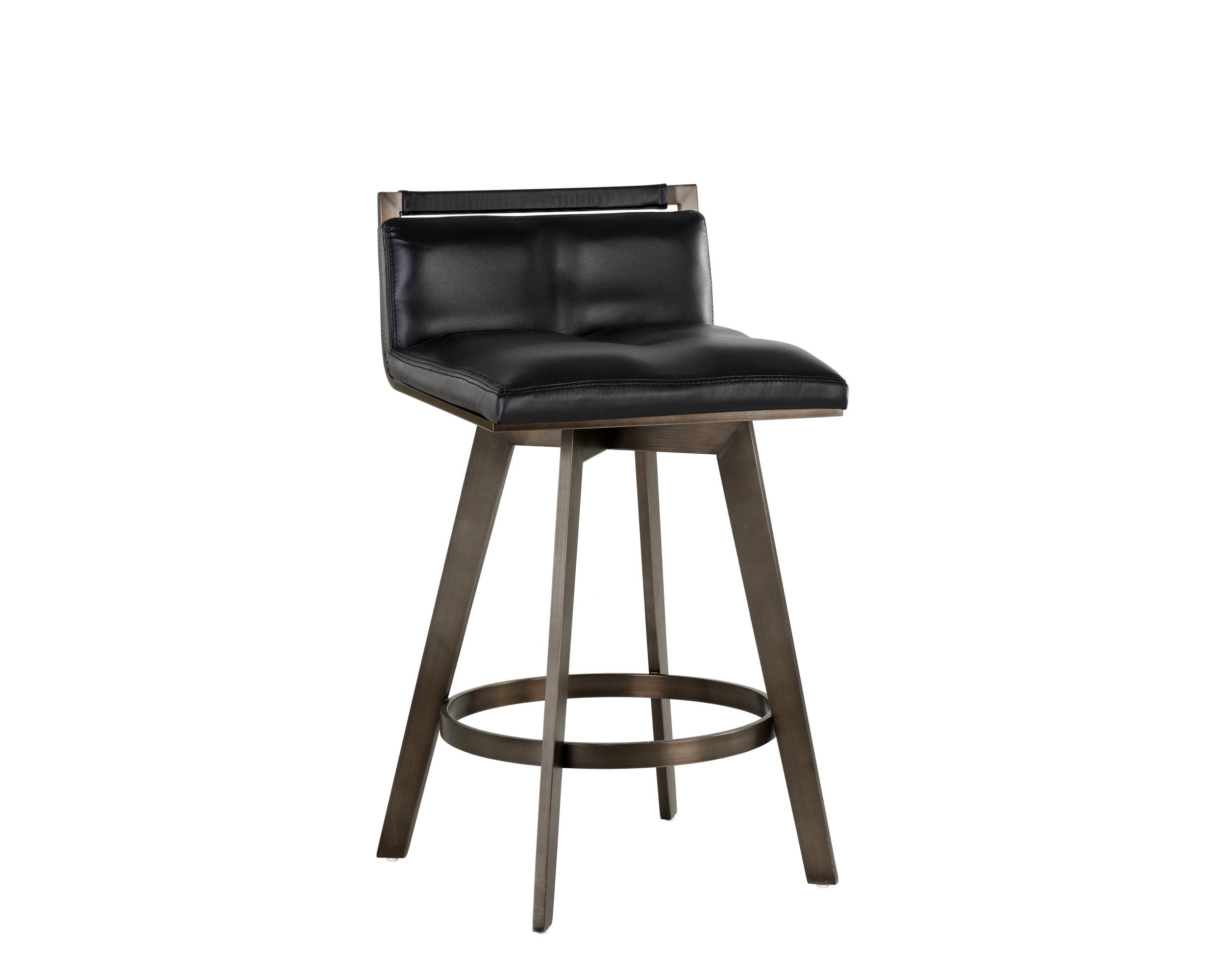 Arizona Swivel Counter Stool - Castillo Black