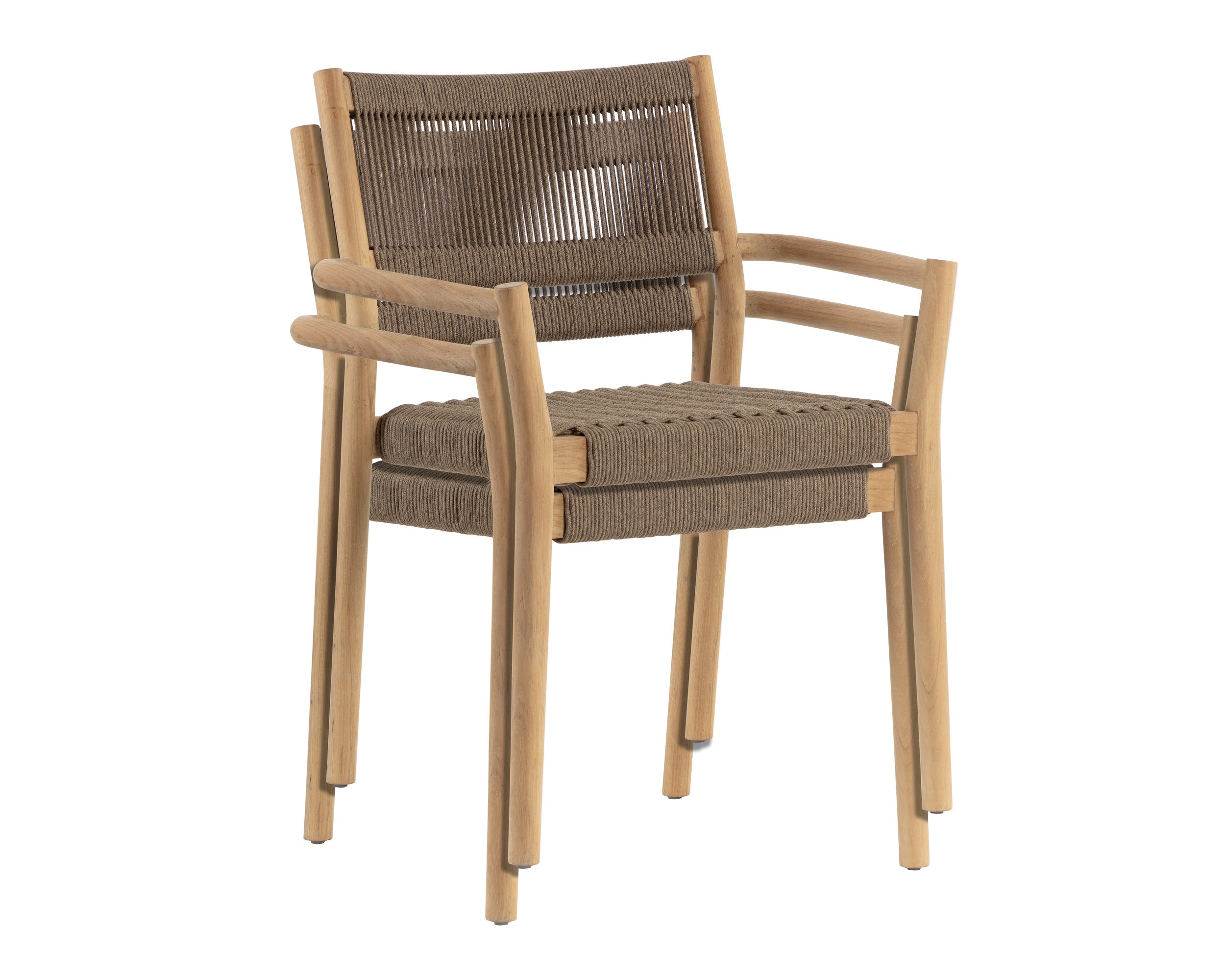 Kavala Stackable Dining Armchair - Natural