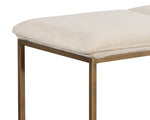 Alley Bench - Burnished Brass  Piccolo Prosecco