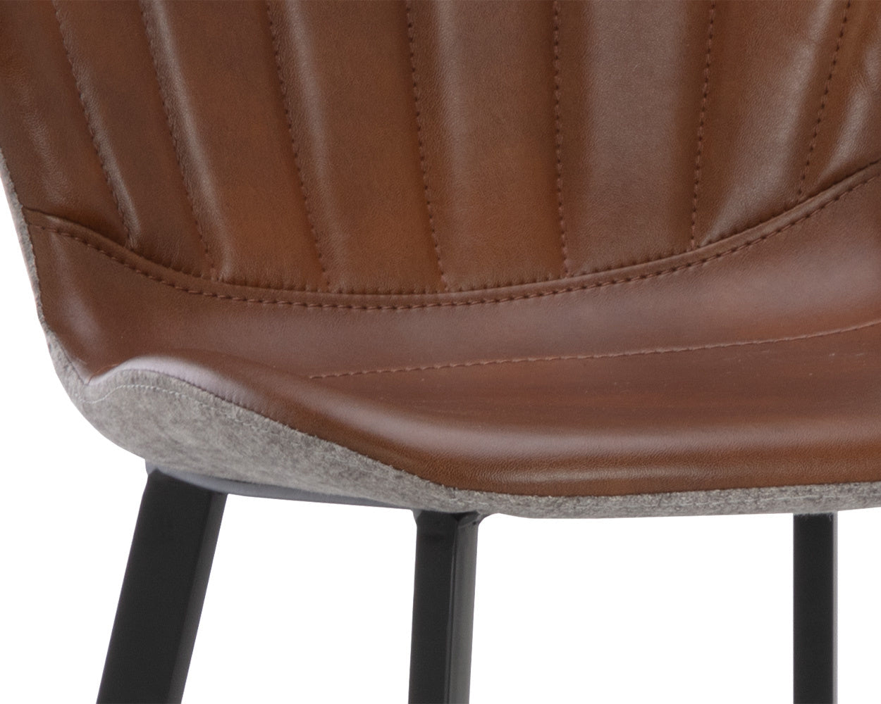 Arabella Barstool - Bravo Cognac / November Grey