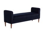 Yosi Bench - Auburn Brown  Abbington Navy