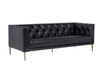 Westin Sofa - Vintage Black Night Leather