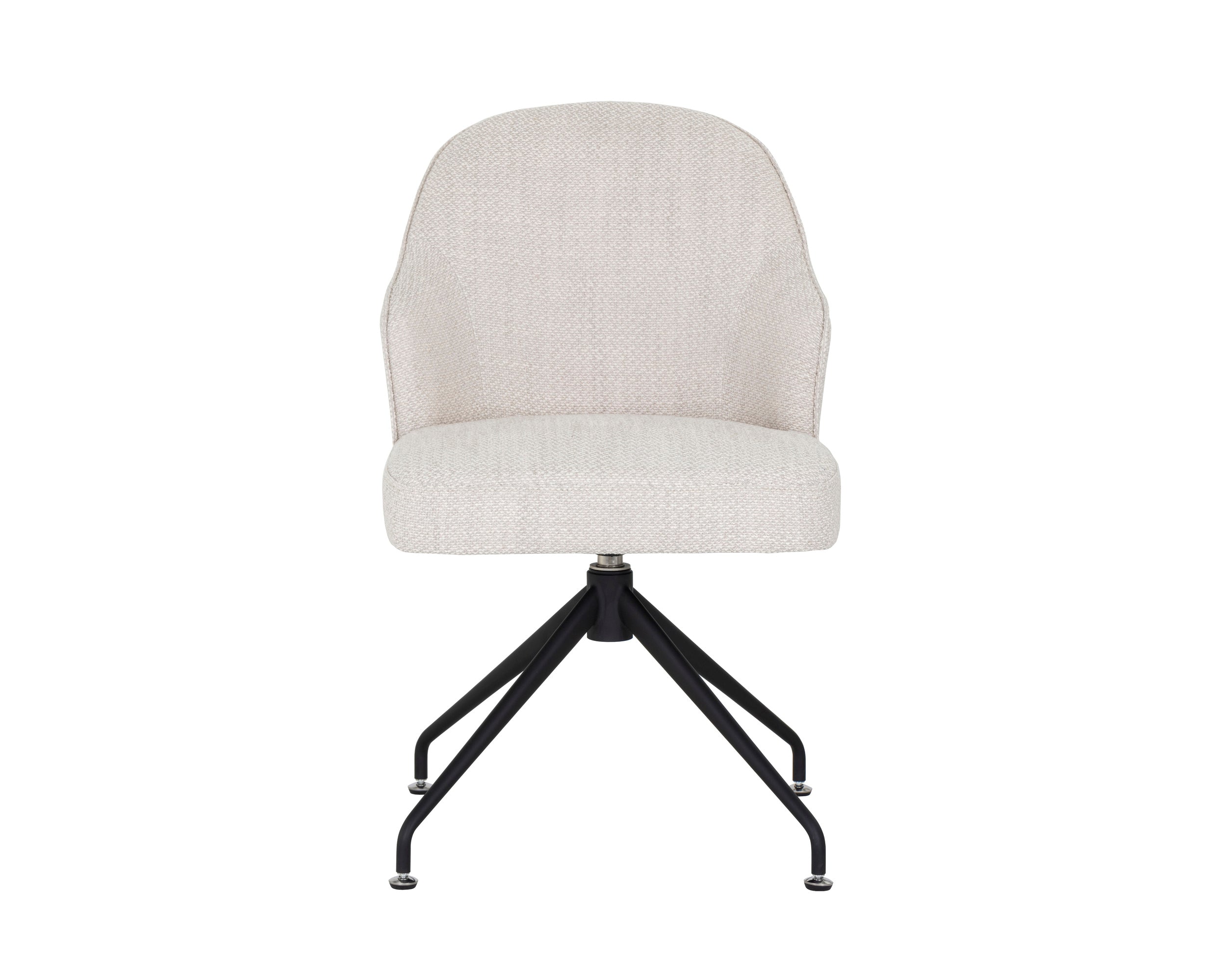 Bretta Swivel Dining Chair - Moto Stucco