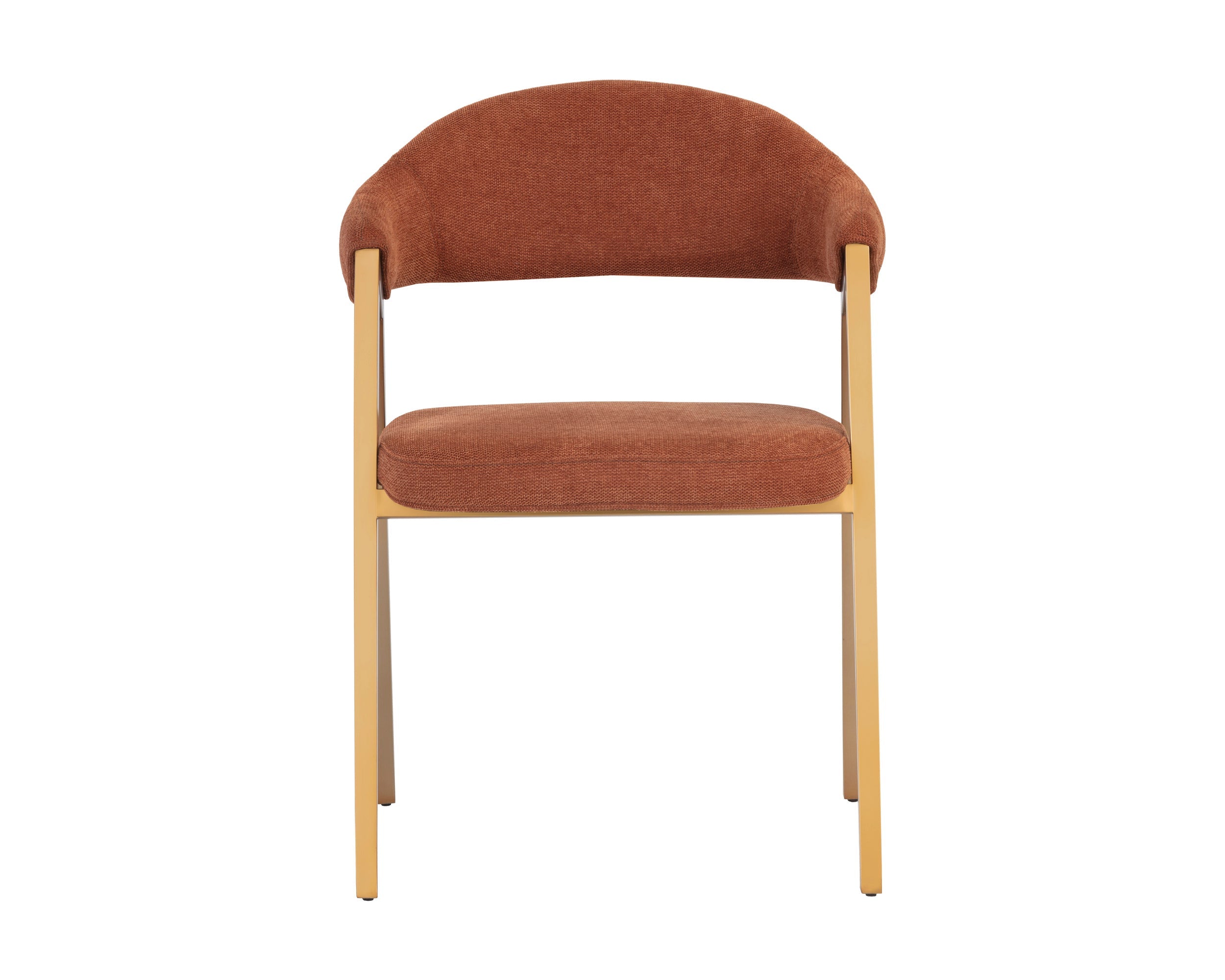 Burgos Dining Armchair - Belfast Rust