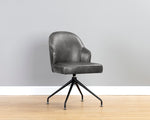 Bretta Swivel Dining Chair - Overcast Grey