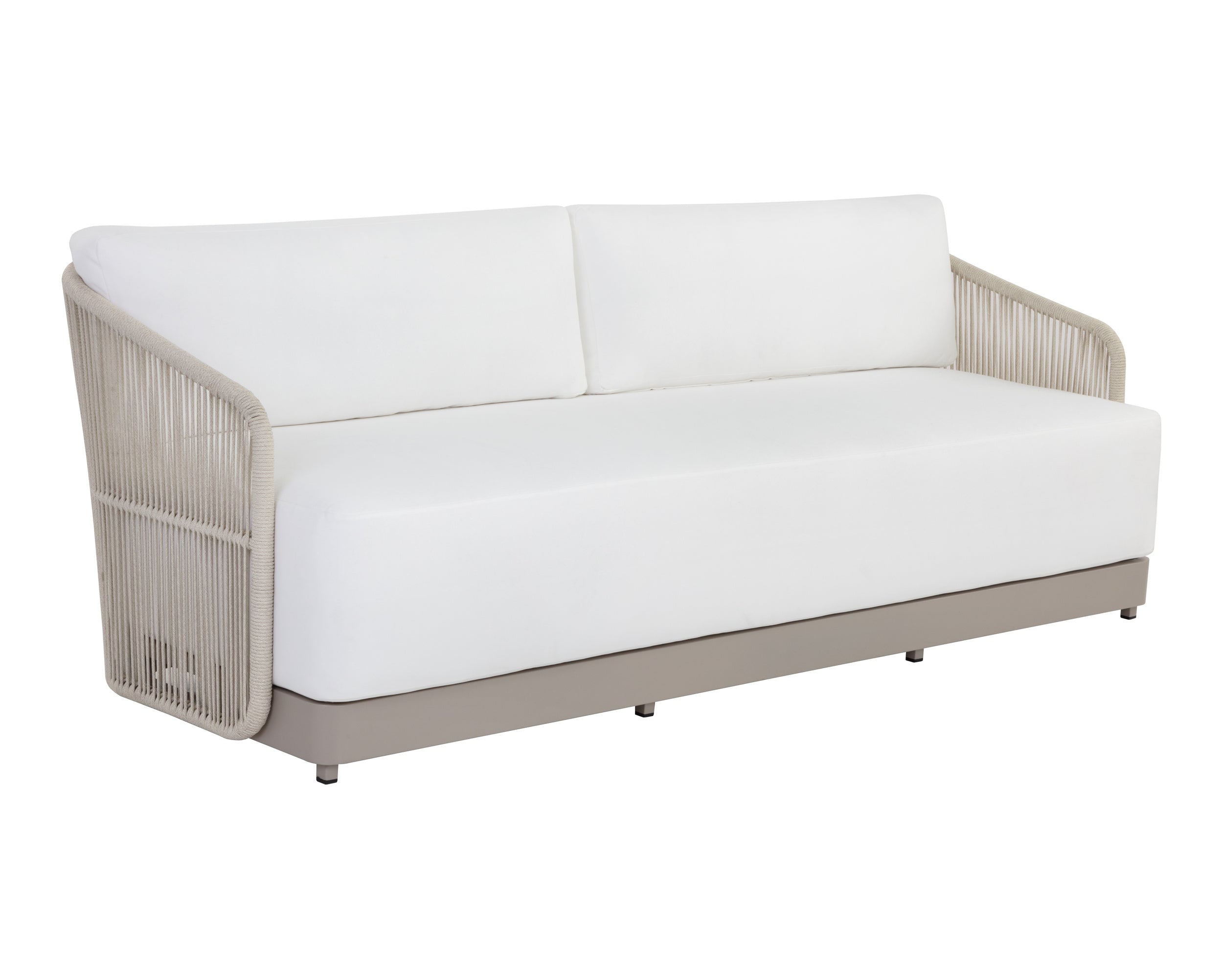 Allariz Sofa - Greige  Stinson White