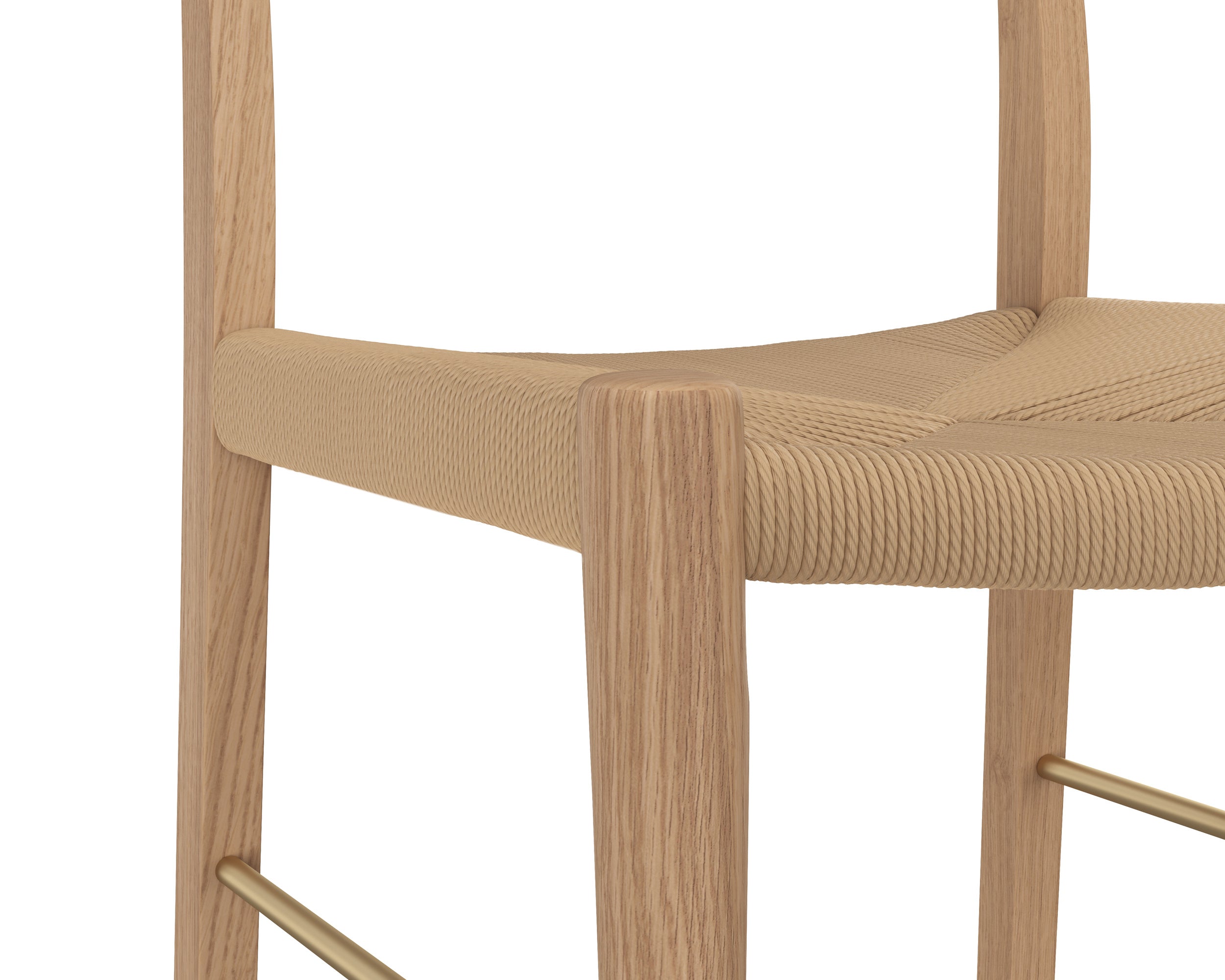 Bondi Counter Stool - Light Oak