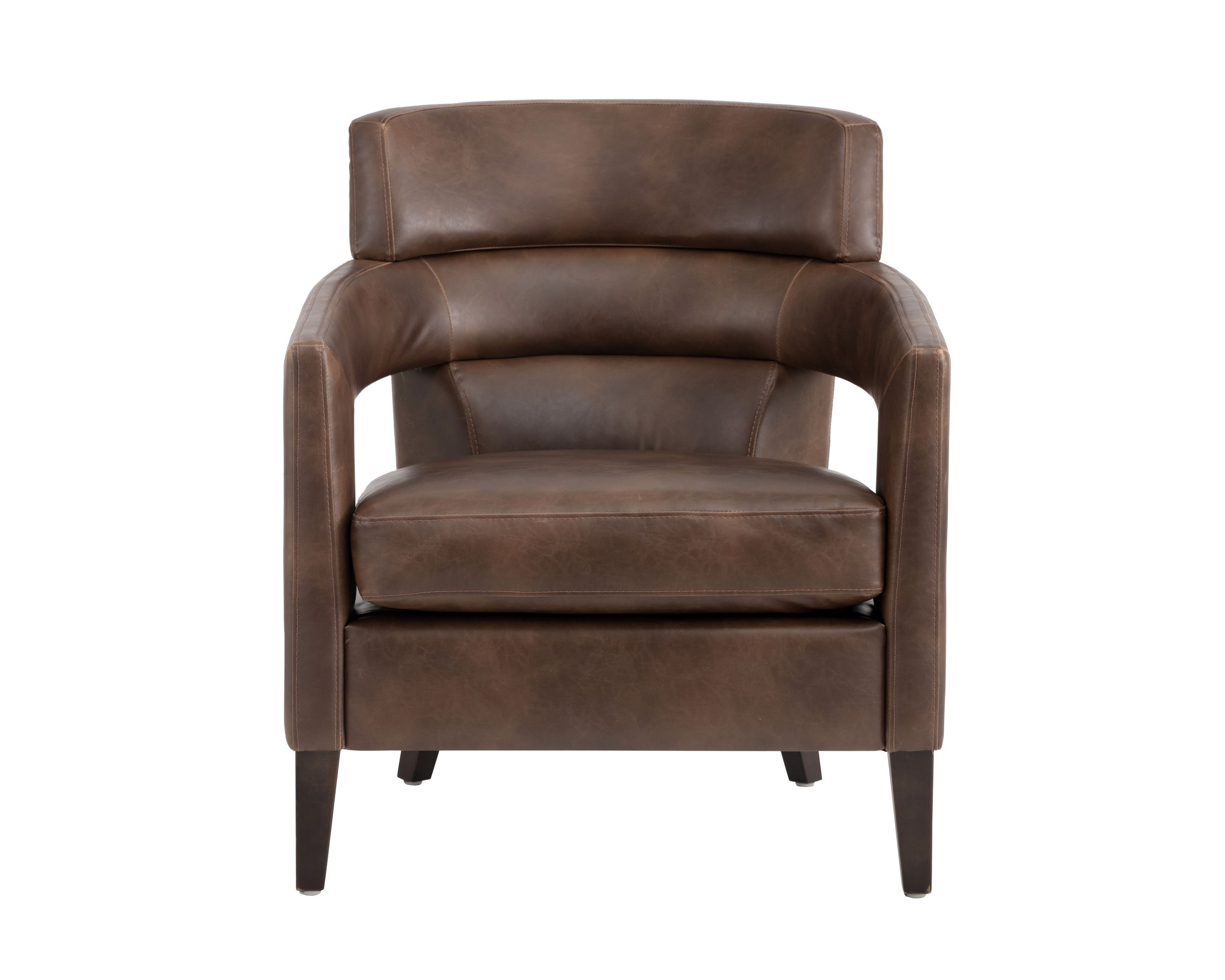 Bloor Lounge Chair - Havana Dark Brown