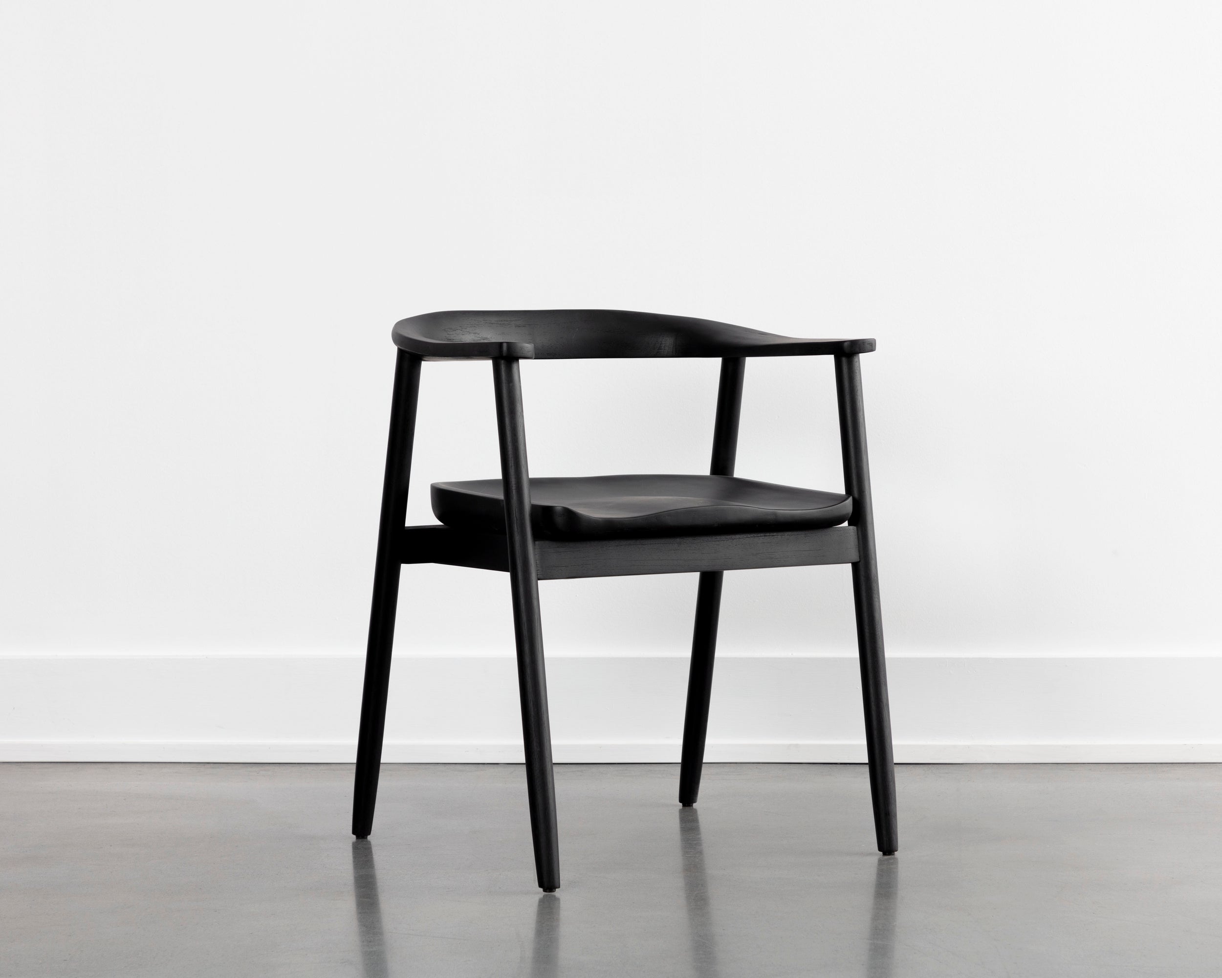 Jeremy Dining Armchair - Black