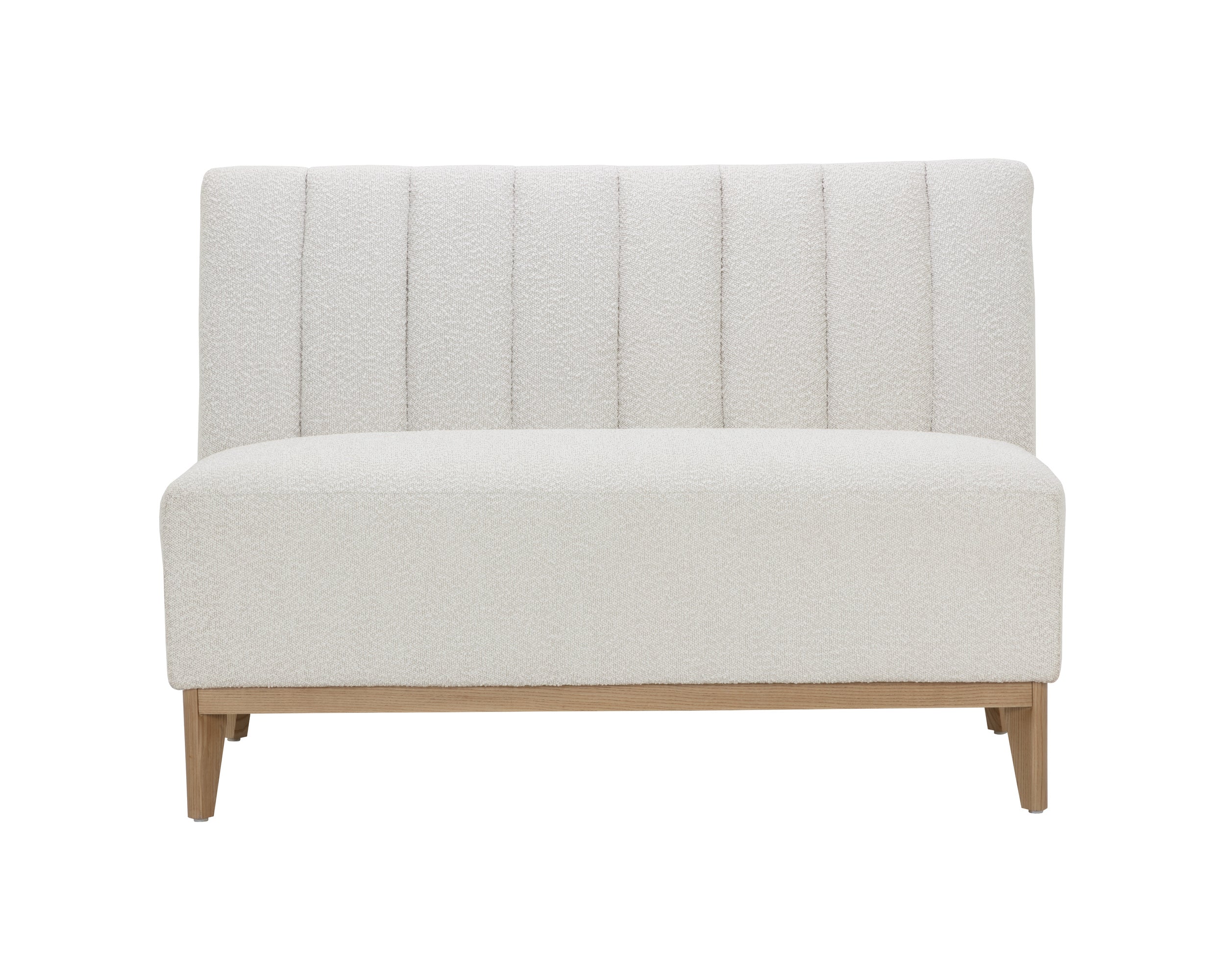 Kosovo Banquette - Natural  Copenhagen White