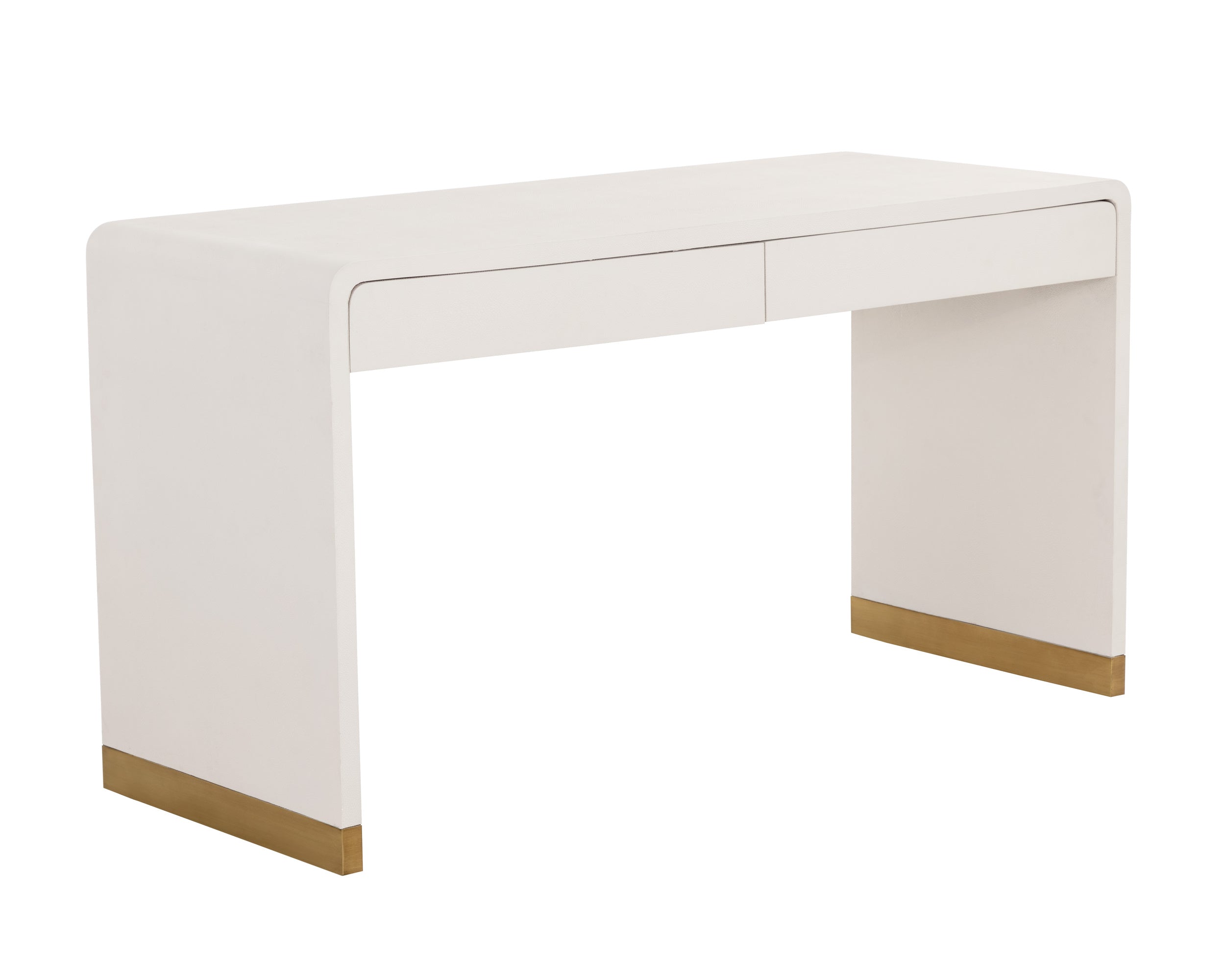 Ilona Desk - Oyster Shagreen