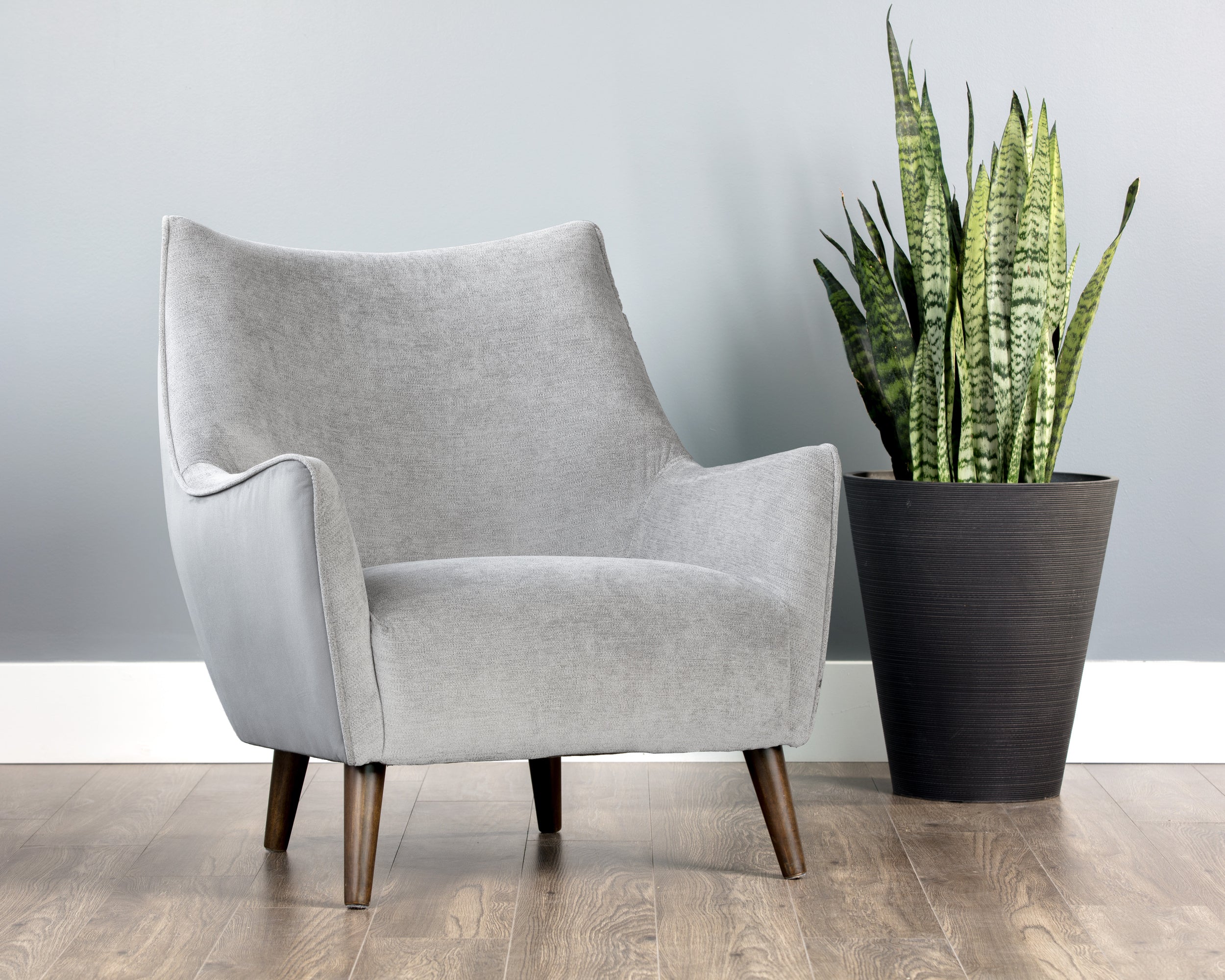 Sorrel Lounge Chair - Polo Club Stone / Antonio Charcoal