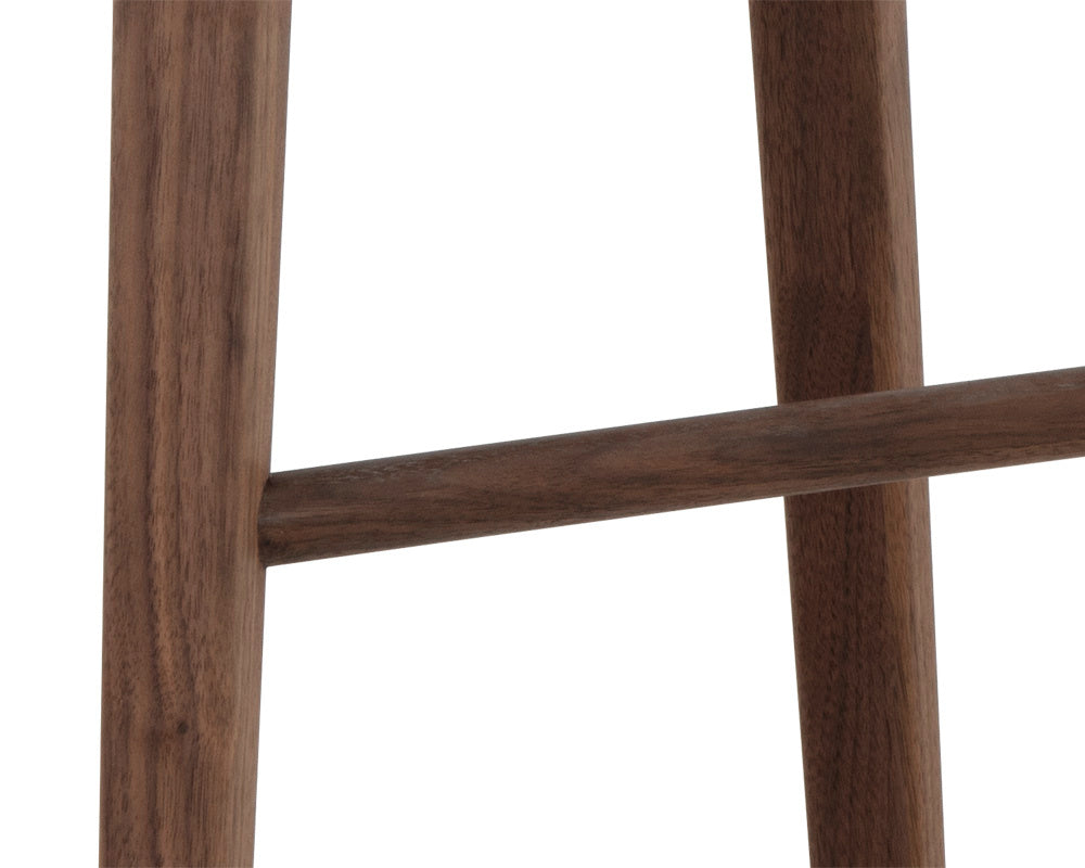 Dominic Counter Stool - Walnut