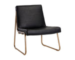 Anton Lounge Chair - Vintage Black