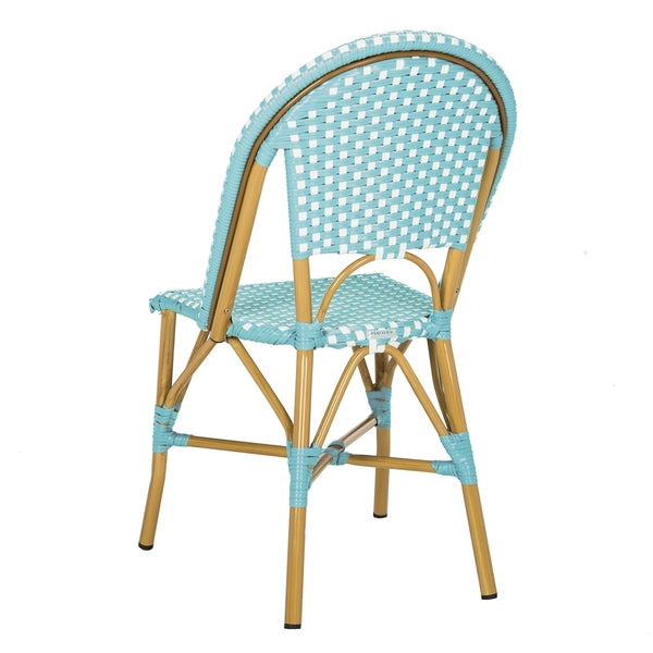 Safavieh Salcha Indoor Outdoor French Bistro Side Chair, FOX5210J