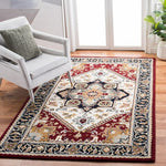 Safavieh Heritage 625 Rug, HG625 - Ivory / Red