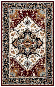 Safavieh Heritage 625 Rug, HG625 - Ivory / Red