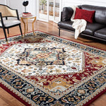 Safavieh Heritage 625 Rug, HG625 - Ivory / Red