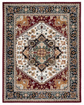 Safavieh Heritage 625 Rug, HG625 - Ivory / Red