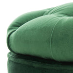 Safavieh Amelia Tufted Storage Ottoman, HUD8220 - Emerald