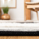 Safavieh Kenya 278 Rug, KNY278 - Black / Ivory