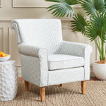 Safavieh Hazina Club Chair , MCR1002 - Light Blue