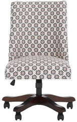 Safavieh Scarlet Desk Chair , MCR1028 - Black Flower