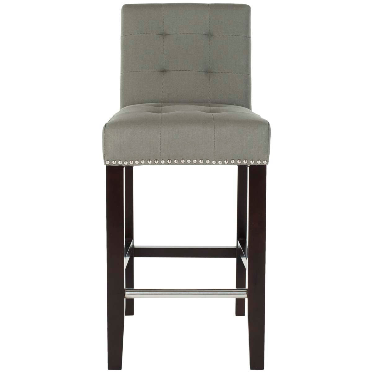 Safavieh Thompson 23.9 Leather Counter Stool , MCR4511 - Seamist