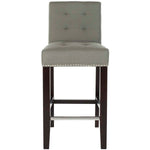 Safavieh Thompson 23.9 Leather Counter Stool , MCR4511 - Seamist