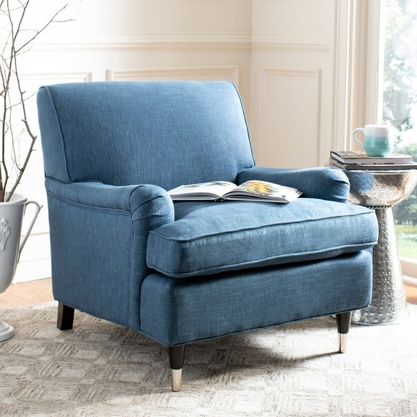 Safavieh Chloe Club Chair, MCR4571 - Navy