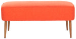 Safavieh Levi Bench, MCR4609 - Burnt Orange