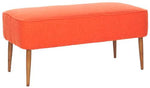 Safavieh Levi Bench, MCR4609 - Burnt Orange