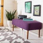 Safavieh Levi Bench, MCR4609 - Plum